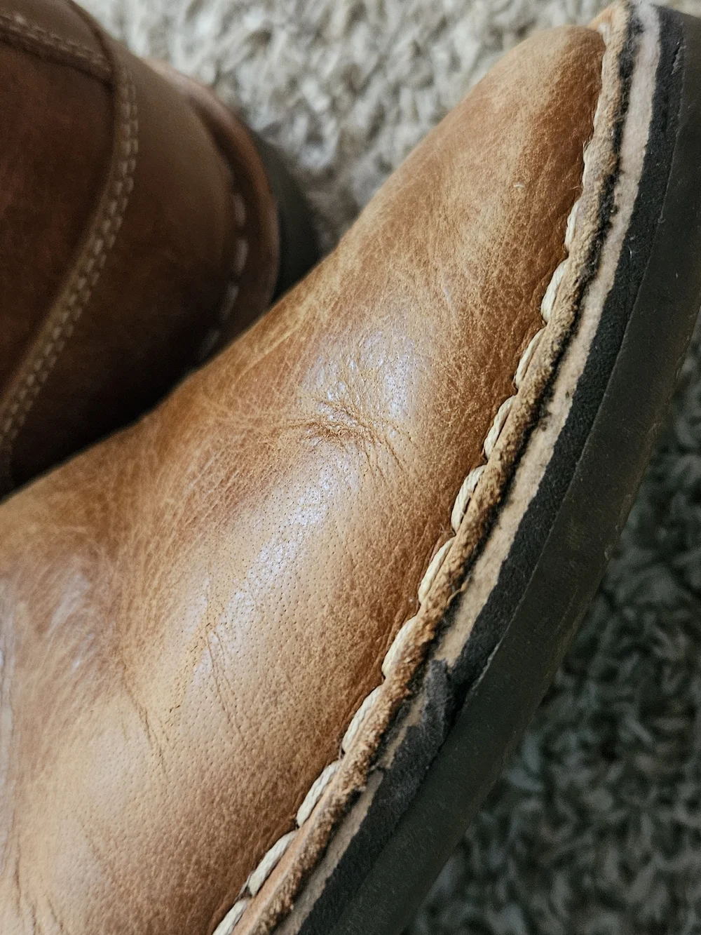 Kenneth Cole Desert Wind Men's Brown Leather Chukka Boots Size 12 M